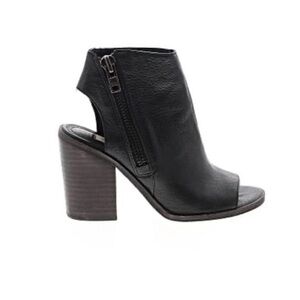 Steve Madden Terraa Open-Toe Block Heel Ankle Boot